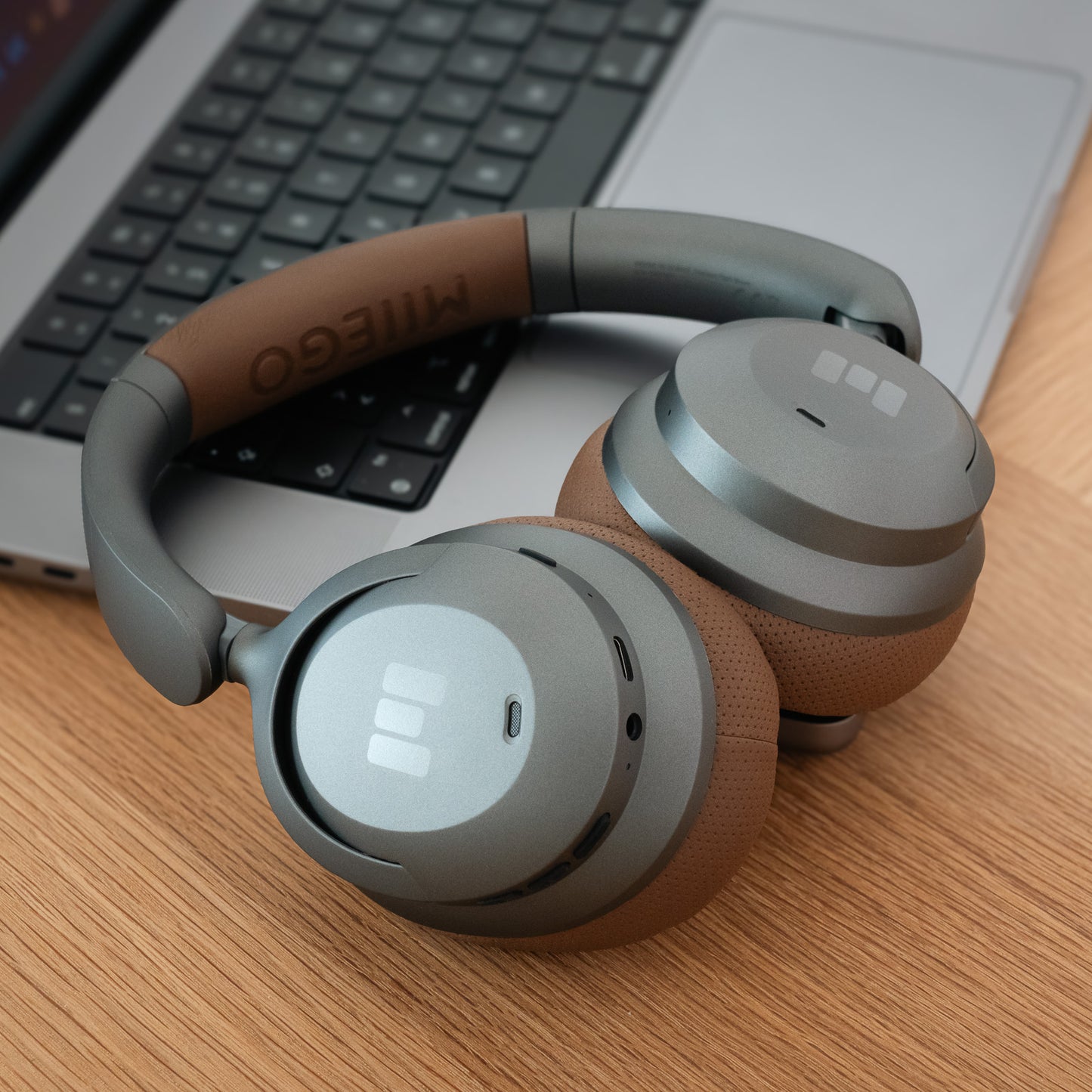 MOOVE 55 SILENCE - HYBRID ANC - Titanium/Brown